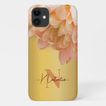 Dourado fundo luxuoso monograma