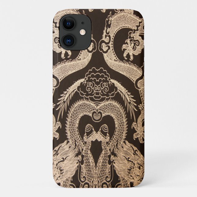 Capa Para iPhone 11 Dragão (Verso)