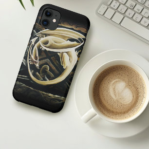 Capa Para iPhone 11 Dragão Familiar Celta