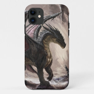 Capa Para iPhone 11 Dragão Na Caverna