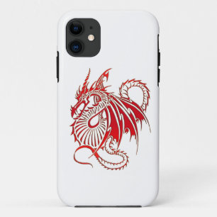 Capa Para iPhone 11 Dragão Vermelho