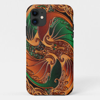 Capa Para iPhone 11 Dragões celtas