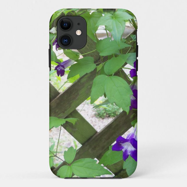 Capa Para iPhone 11 dragões de snap púrpura à direita (Verso)