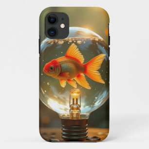 Capa Para iPhone 11 Dreamfish ouro