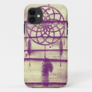 Capa Para iPhone 11 Drecher Catcher Purple Wood