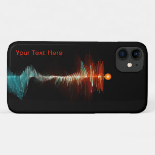Capa Para iPhone 11 Dualidade de Onda de Partículas