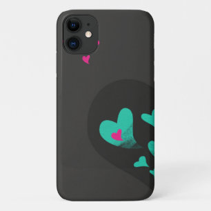 Capa Para iPhone 11 Duas metades fazem um Casal Coração Correspondente