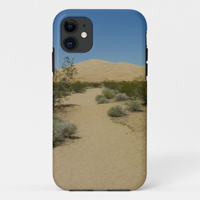 Capa Para iPhone 11 Dunas de Kelso no Parque Nacional de Mojave (Verso)