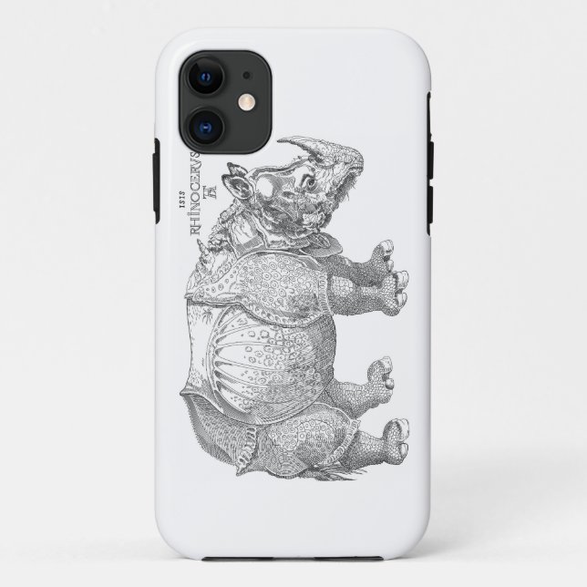 Capa Para iPhone 11 durer do rinoceronte do iPhone 5/5S (Verso)