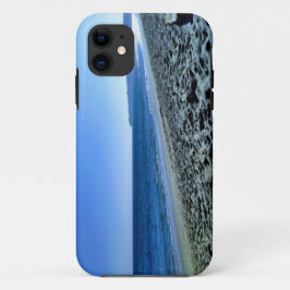 Capa Para iPhone 11 Dusk na praia de Malibu