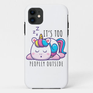 Capa Para iPhone 11 É Demasiado Fora do Introdução do Unicórnio