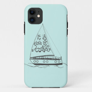 Capa Para iPhone 11 É hora de viajar