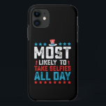 Capa Para iPhone 11 É Mais Provável Tomar Selifes O Dia 4 De Julho<br><div class="desc">É mais provável que tome Selifes O Dia Todo da Família 4 de julho</div>