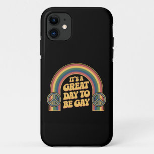 Capa Para iPhone 11 É Um Grande Dia Para Ser Gay Mês do Orgulho LGBTQ