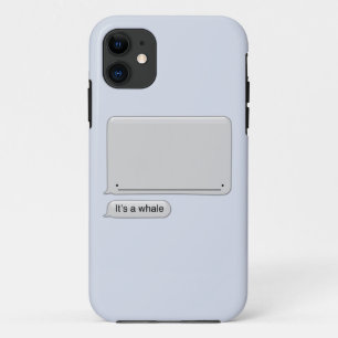 Capa Para iPhone 11 É uma baleia