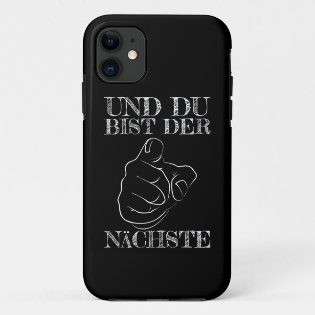 Capa Para iPhone 11 E você é o próximo! (Verso)