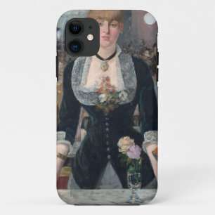 Capa Para iPhone 11 Edouard Manet é um Bar no Folies-Bergère