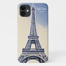 Capa Para iPhone 11 Eiffel Tower Paris França Landmark