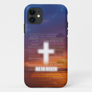 Capa Para iPhone 11 Ele é Risen