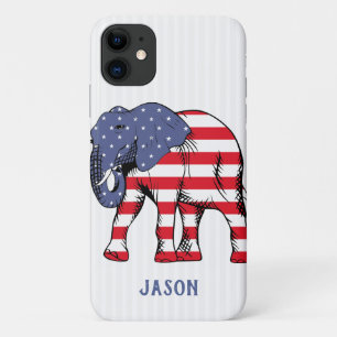 Capa Para iPhone 11 Elefante Americano