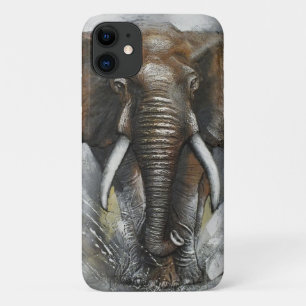 Capa Para iPhone 11 Elefante de carregamento