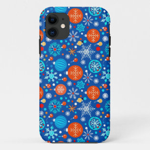 Capa Para iPhone 11 Elegante Feriado 🎁❄️ Luminosidade Festiva de Nata