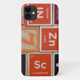 Capa Para iPhone 11 Elementos Periódicos Ciência do Zinco