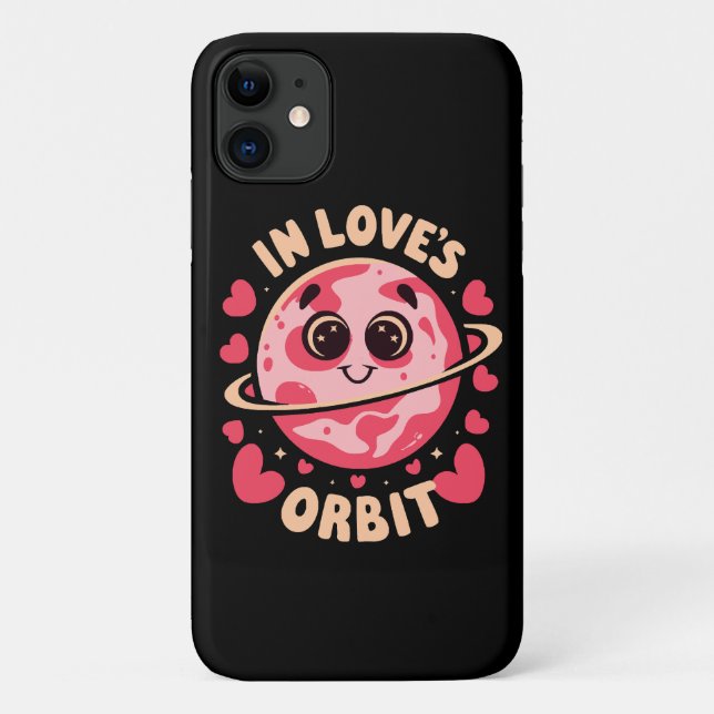 Capa Para iPhone 11 Em Órbita de Amor (Verso)