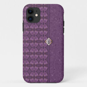 Capa Para iPhone 11 Embalagem Roxa Profunda
