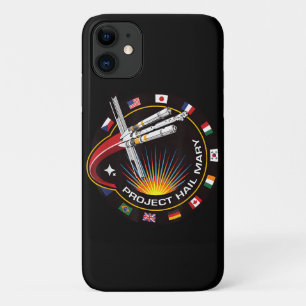 Capa Para iPhone 11 Emblema de Missão Espacial