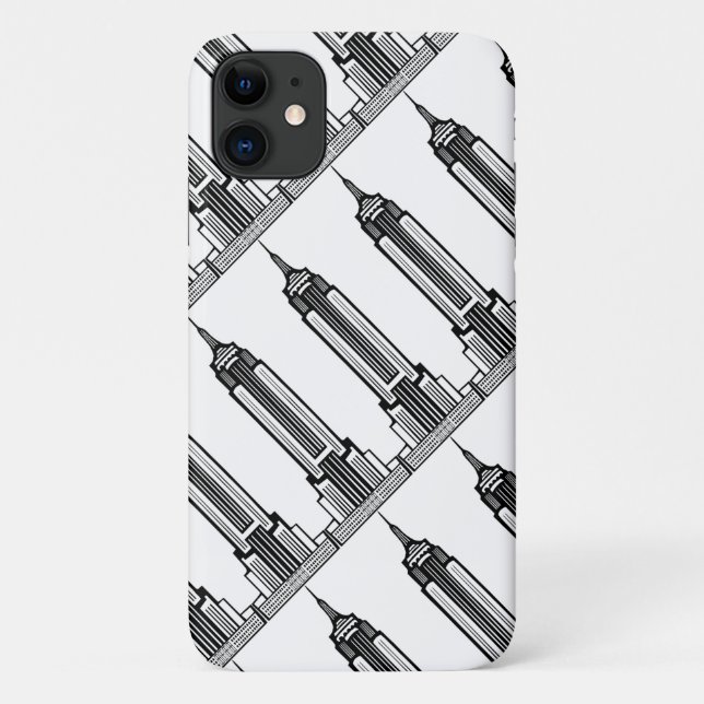 Capa Para iPhone 11 Empire State Building (Verso)
