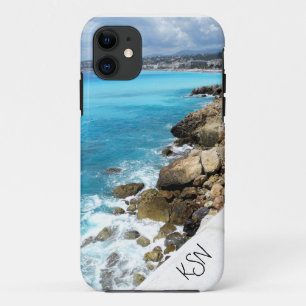 Capa Para iPhone 11 Encalhe em agradável, caso monogrammed do iPhone