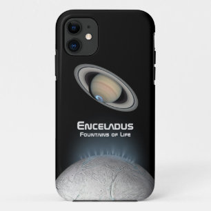 Capa Para iPhone 11 Enceladus Saturn Moon Fountain of Life