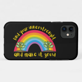 Capa Para iPhone 11 ENCONTRE A SUA NOITE E FAÇA CRESCER O arco-íris