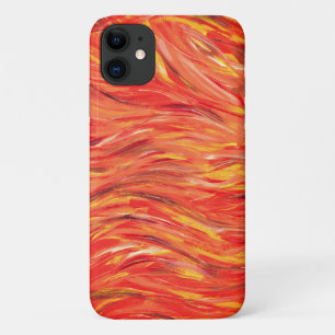 Capa Para iPhone 11 Energia Reproduzida e Paixão Arte Abstrato Origina
