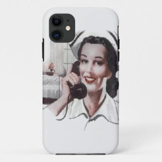 Capa Para iPhone 11 Enfermeira da divisão de hospital do vintage no