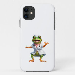 Capa Para iPhone 11 Enfermeira do sapo 7, sapo, médico, sapo, Ai gerad