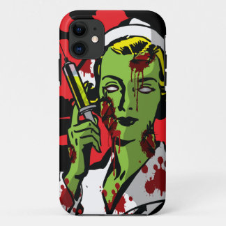Capa Para iPhone 11 Enfermeira do zombi do caso do iPhone 5 do zombi