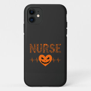 Capa Para iPhone 11 Enfermeira Enfermeira Halloween Boo Halloween Fant
