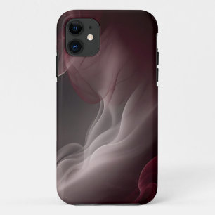Capa Para iPhone 11 Enfumaçado Elegante Marble em Cinzas Escuras