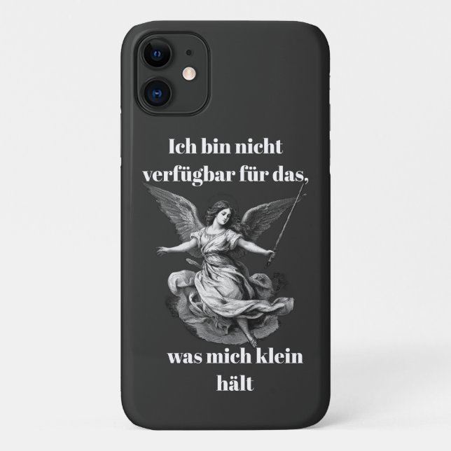 Capa Para iPhone 11 Engel der Unverfügbarkeit  (Verso)