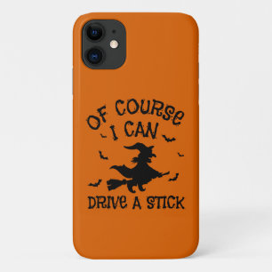 Capa Para iPhone 11 Engraçado, Claro Que Posso Dirigir Um Halloween De