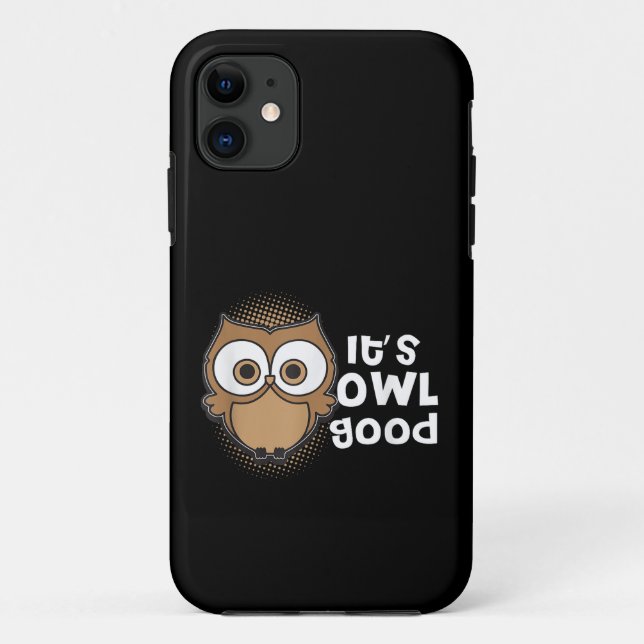Capa Para iPhone 11 Engraçado É um bom presente para amantes de animai (Verso)