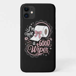 Capa Para iPhone 11 Engraçado Embaraçoso Não Sou um Bom Limpa Vidros