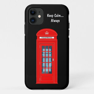 Capa Para iPhone 11 Engraçado Manter Calmo Telefone Celular