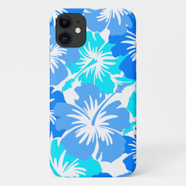 Capa Para iPhone 11 Epic Hibiscus Hawaiian Floral Aloha Shirt Impressã (Verso)