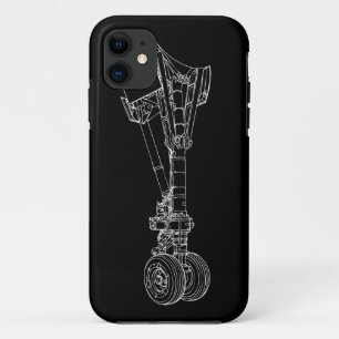 Capa Para iPhone 11 Equipamento de aterrissagem e aterrissagem do avi