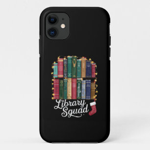 Capa Para iPhone 11 Equipe de Leitores de Livros de Natal da Equipe da