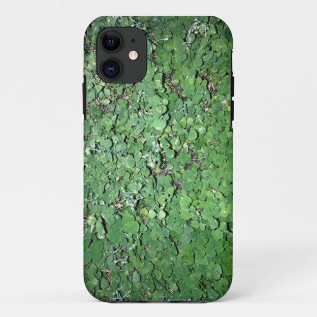 Capa Para iPhone 11 Ervas Daninhas Verdes (Verso)