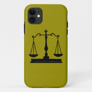 Capa Para iPhone 11 Escalas de justiça